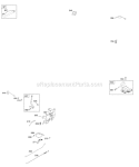 Controls Ignition Diagram and Parts List for 214907-0272-E1  Briggs and Stratton Engine